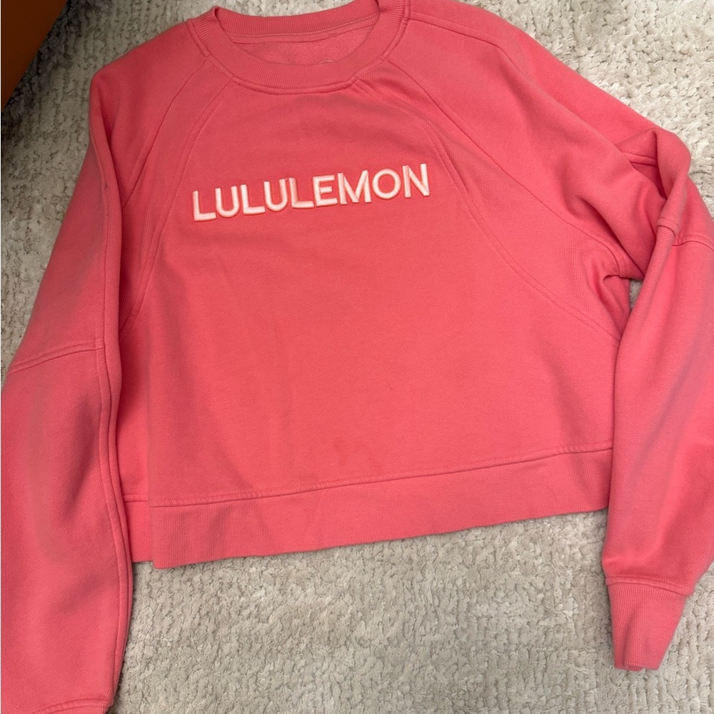 lululemon athletica Pink Sweatshirt